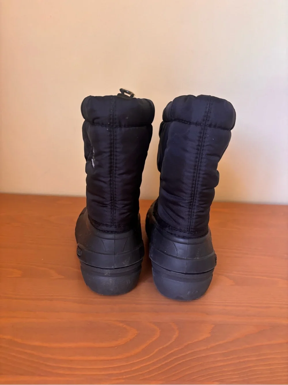 Sorel Black Kids' Insulated Snow Boots Cub Size 10 Toddler Little Kid black